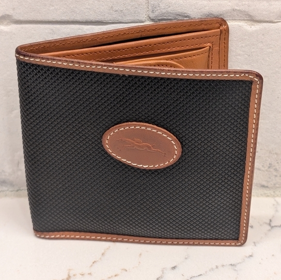 Longchamp Wallet - GUC - Black/Tan, 4x4 Inches - Picture 1 of 16